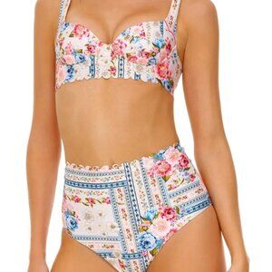 Agua Bendita Meraki Belana Bikini Top (small) and Alicia Bikini Bottom (med)